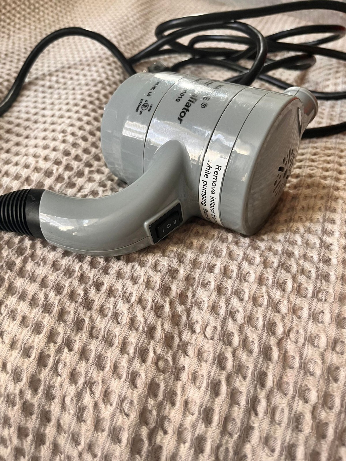 EHOB WAFLLE Electric Inflator Model EI1010