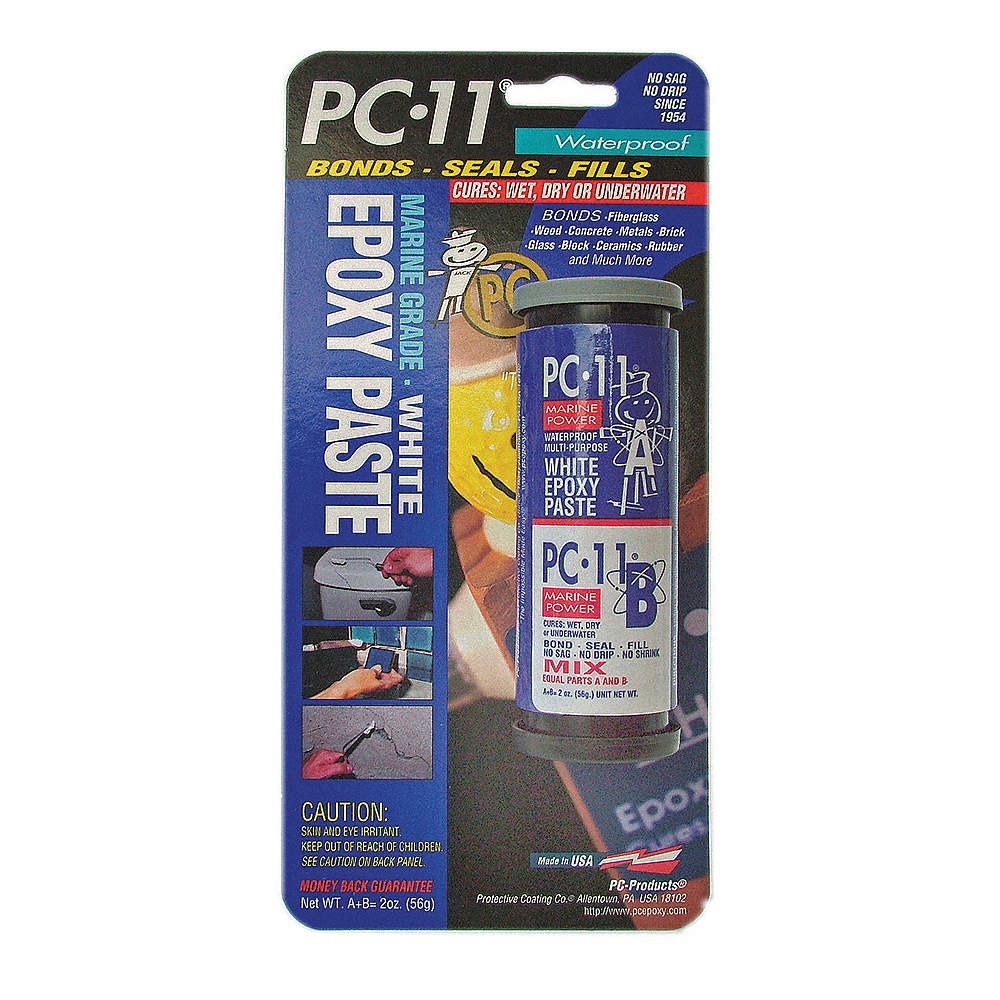PC PRODUCTS 020111 Epoxy Adhesive,Stick,1:1 Mix Ratio 4AUW1