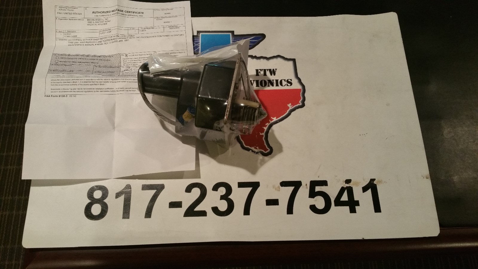 AUTO PILOT SERVO, 1C363, 1C363-1-430R,  fresh 8130 11/15