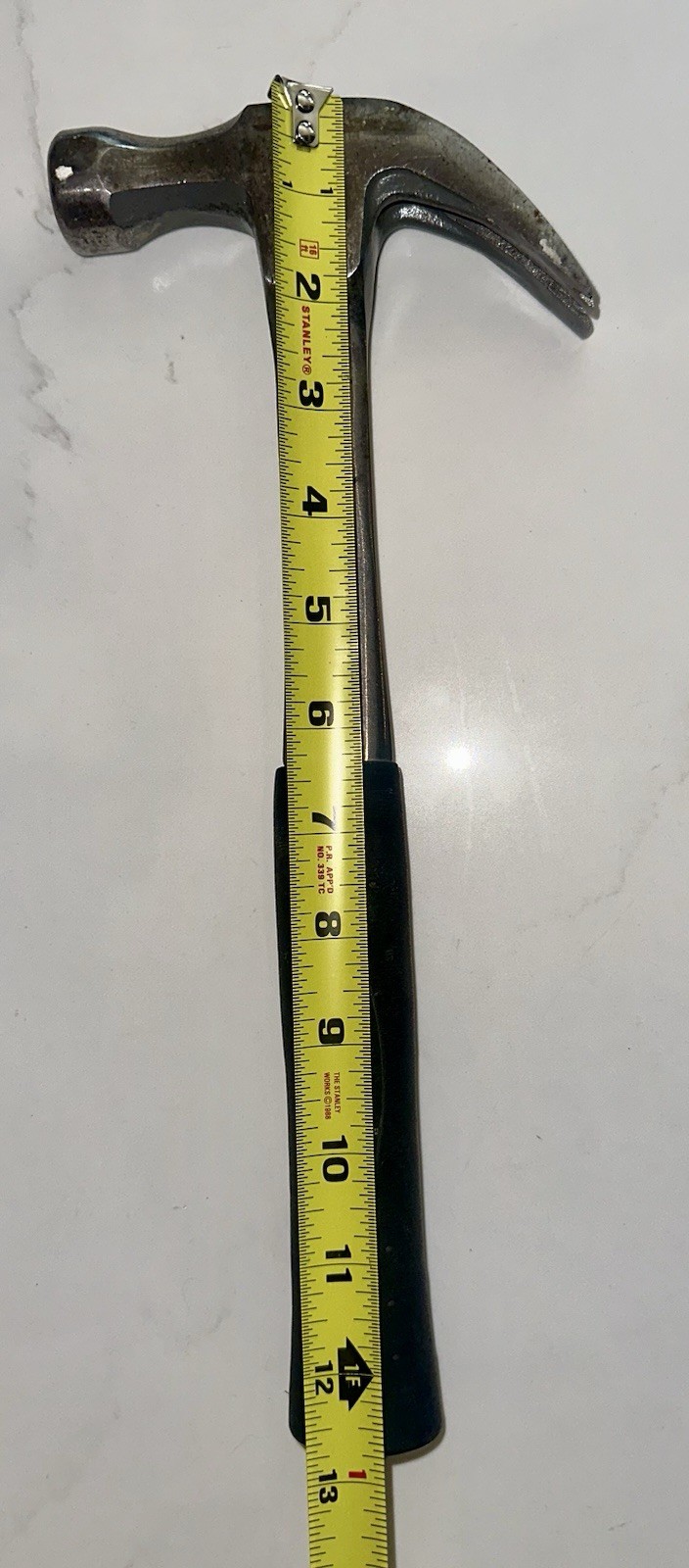Sears Craftsman Framing Hammer Smooth Face, 29oz. Total Weight, Third Claw