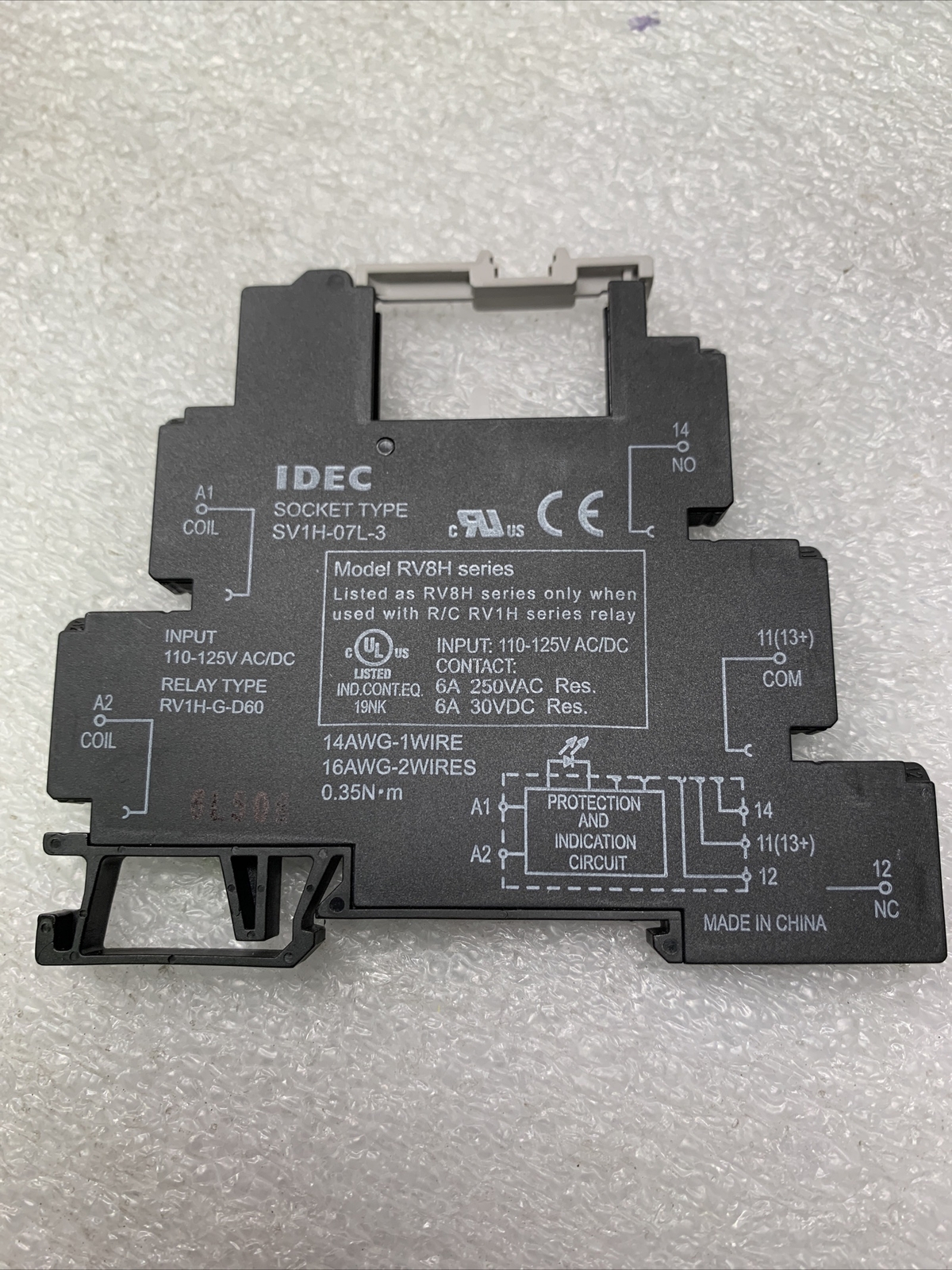 Idec SV1H-07L-3 Relay Socket