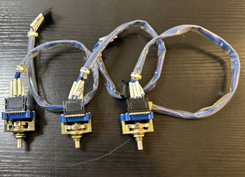 Tosoku DP-Code 1 Step 15 Rotary Switch With Cable Lot of 3