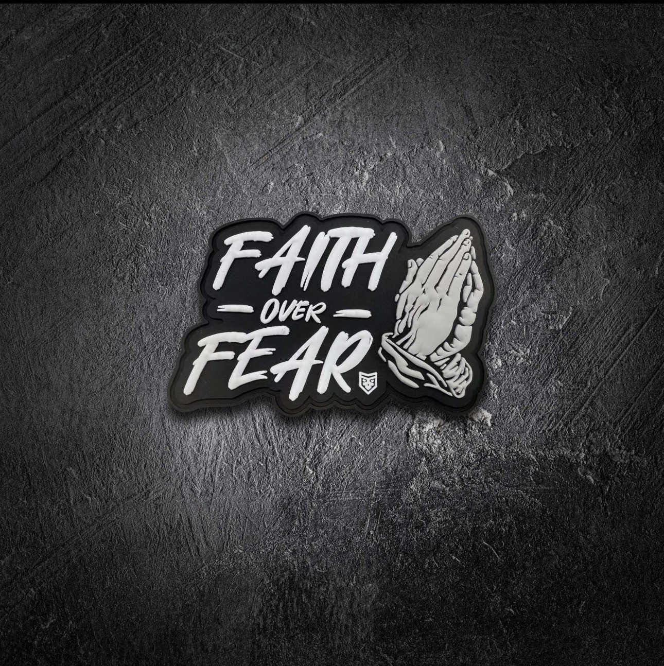 Faith Over Fear PVC Morale Patch