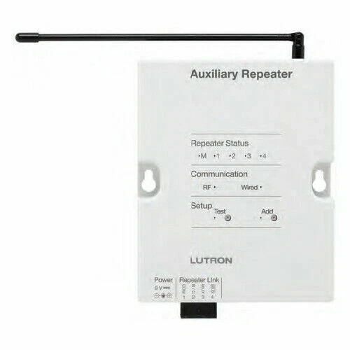 Lutron RR-AUX-REP-WH Auxiliary Repeater - NIB - Price Each - SHIPS SAME DAY