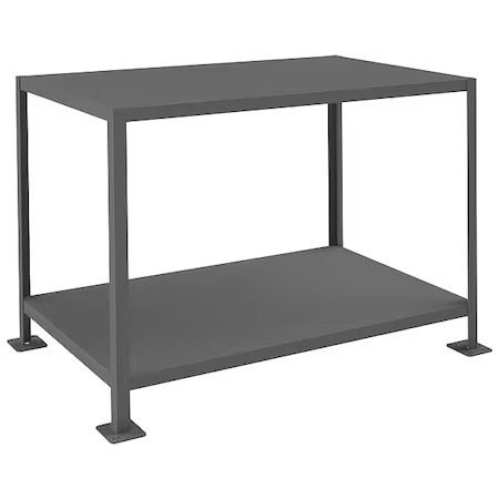 Durham Mfg Mt364836-3K295 Heavy Duty Machine Tables, Steel, 48" W, 36" Height,