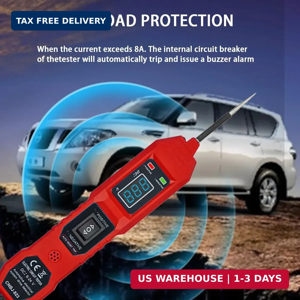 Car Circuit Tester,Multifunctional Component Activation Electrical Voltage Circu