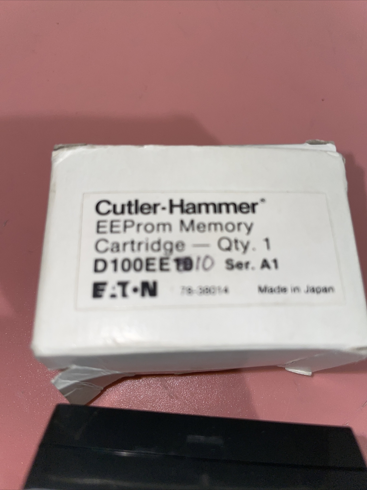 (2) D100EE10 Hammer Eaton PLC Memory Module EE Prom Series A1