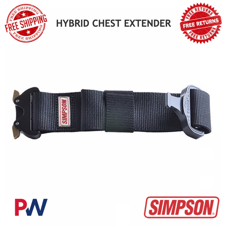 Simpson Racing Hybrid Chest Extender - for Hybrid Devices #R3EXT