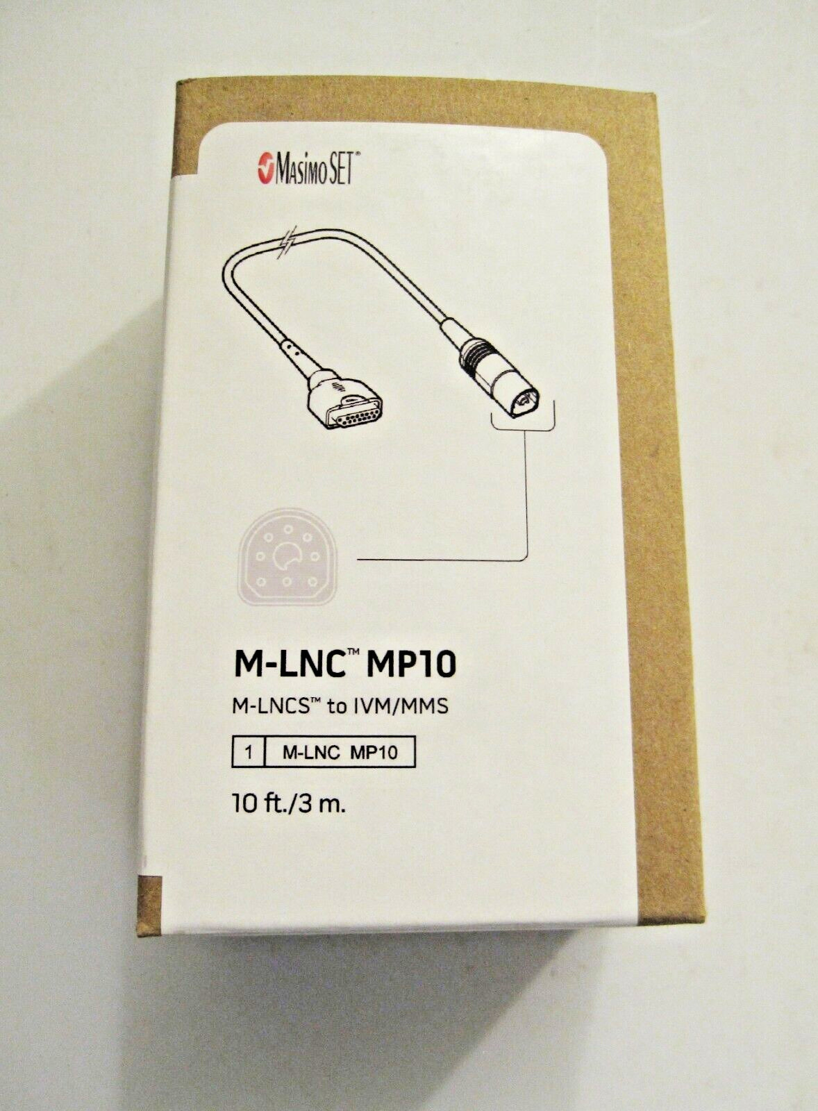 Masimo REF 2831 M-LNC-MP10 GENUINE OEM , NEW IN BOX