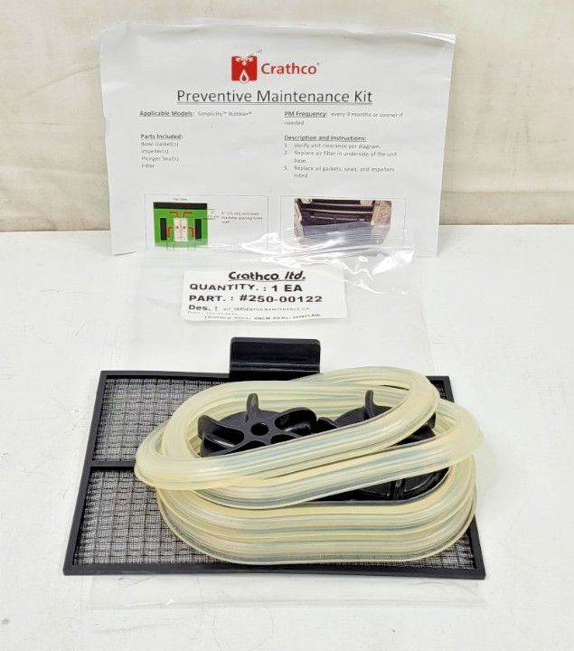 Crathco Ltd. Bubbler Preventive Maintenance CS 250-00122 For Grindmaster-Cecilwa