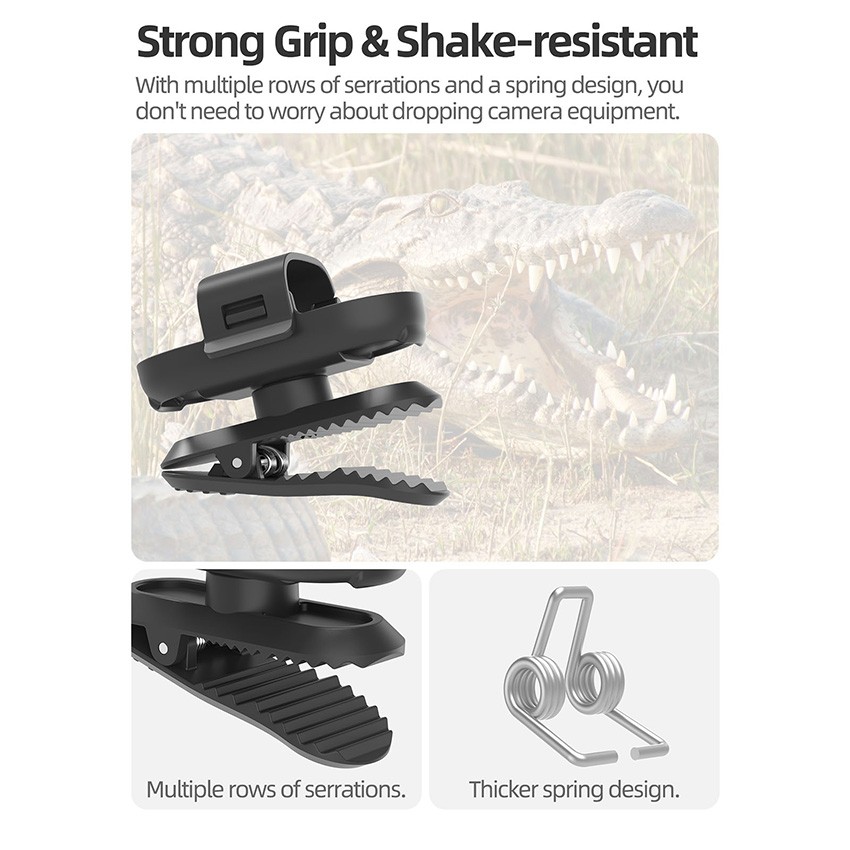 Universal Sports Camera Mount Backpack Clip For Insta360 GO 3S/GO 3 Camera