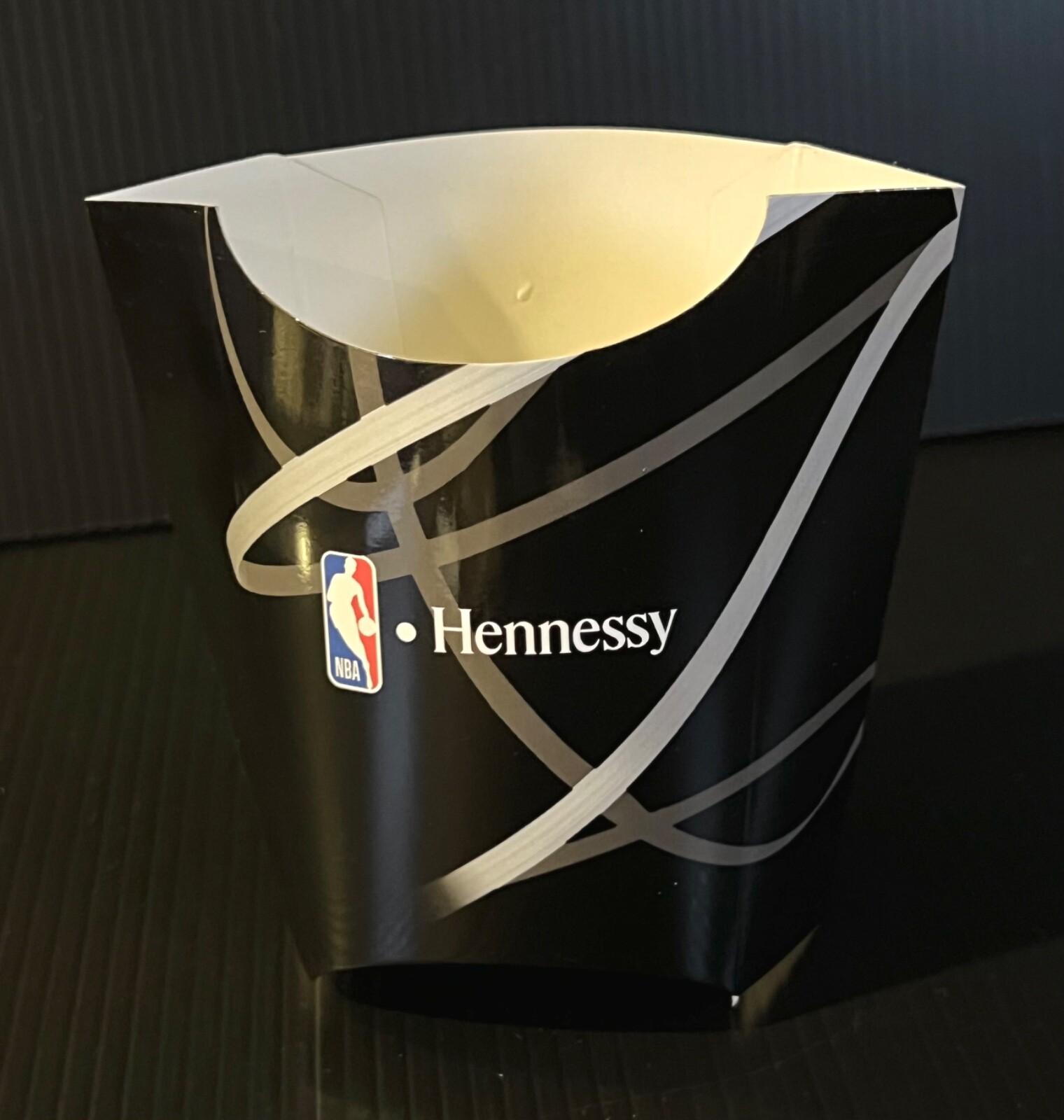 Hennessy Cognac x NBA French Fry / Snack Holders, set of 4 - New / Rare