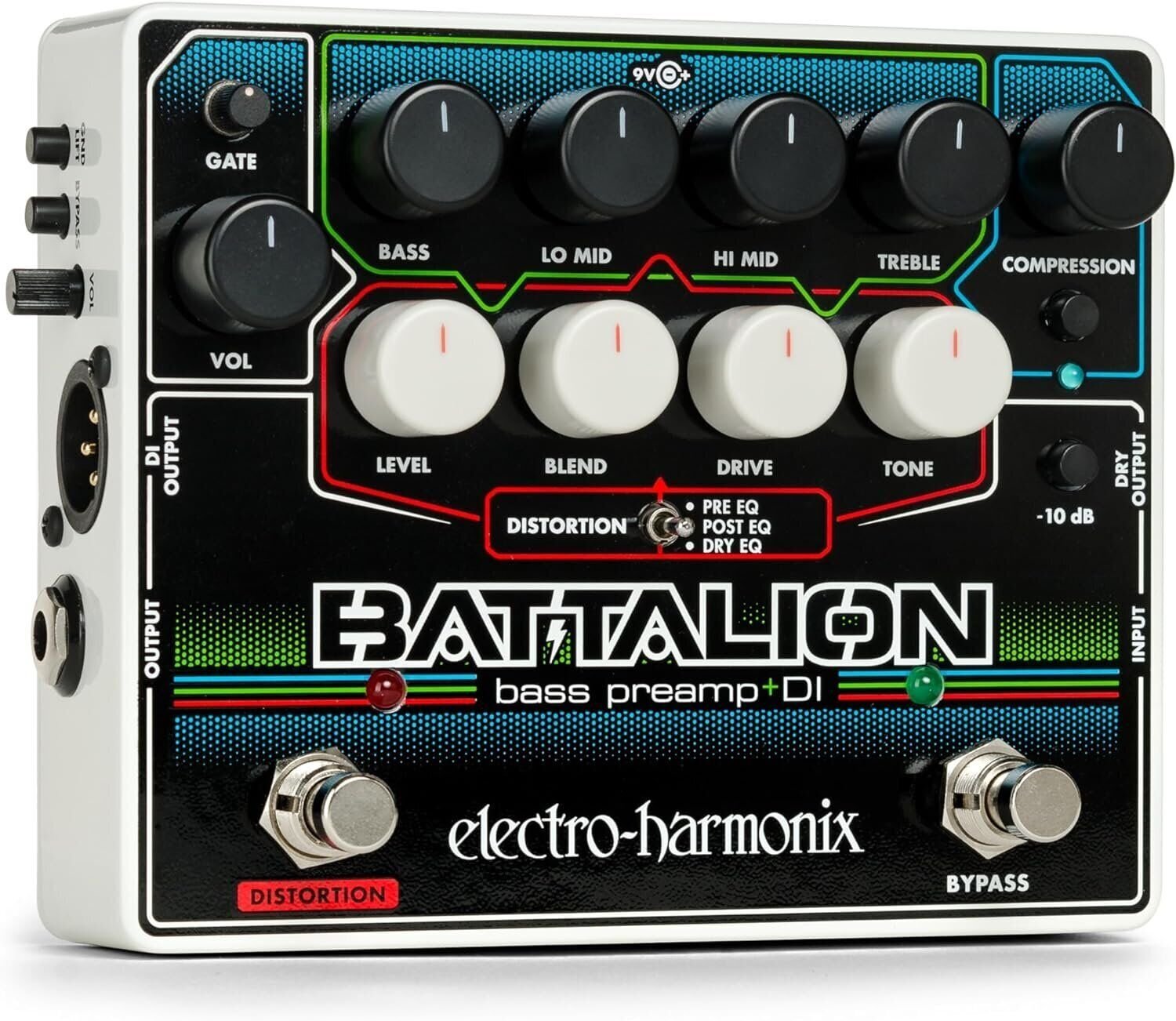 Electro-Harmonix Battalion Bass Preamp & DI Pedal