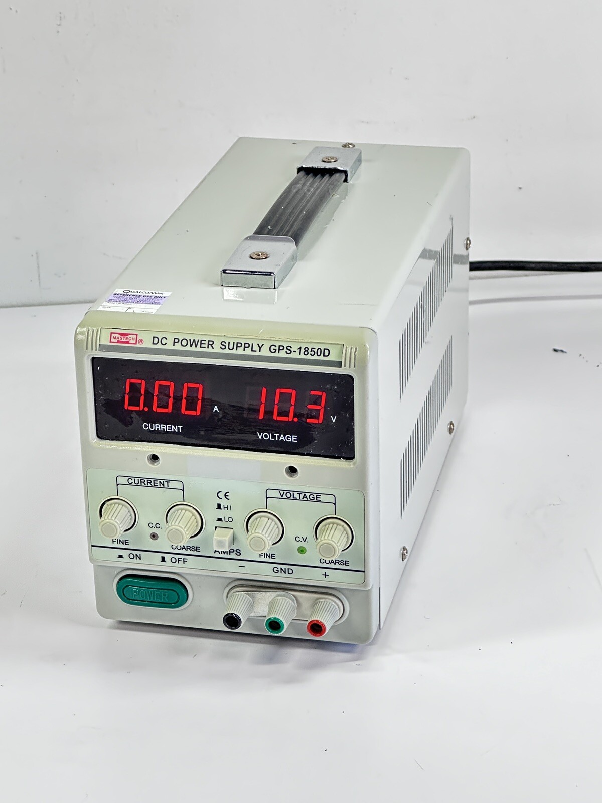 GW Instek Model: GPS-1850D DC Power Supply.  0 - 18V 0 - 5A