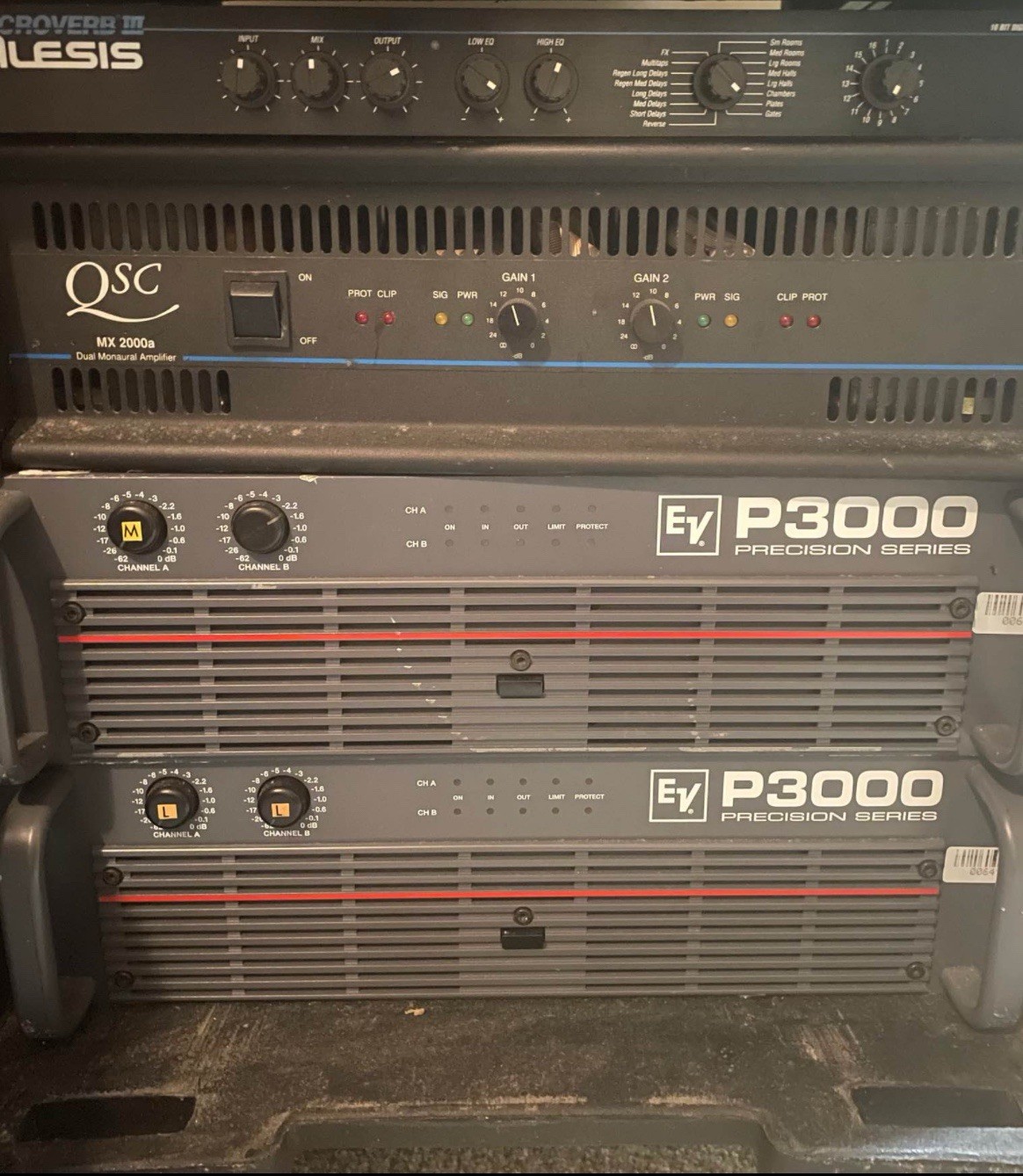 EV/Electro-Voice P3000 Power Amp Precision Series 170018-9728010396