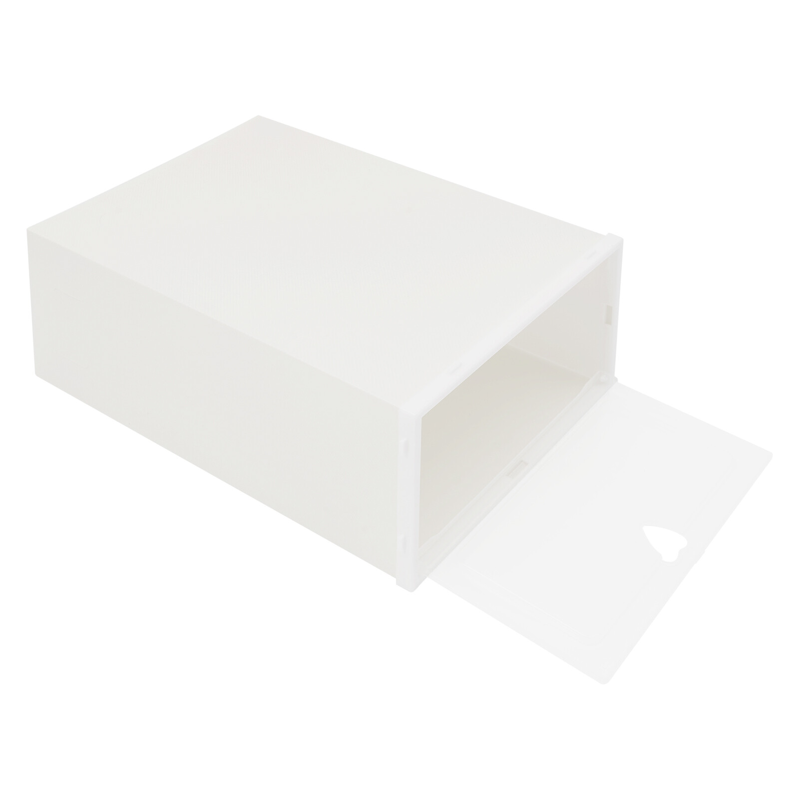 24pcs Shoe Storage Box Shoes Case Transparent Stackable Shoe Organizer Container