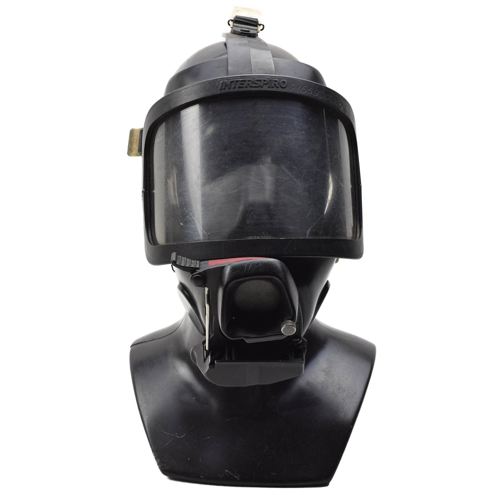 Interspiro spiromatic Gas Mask Black SCBA breathing apparatus Firefighting