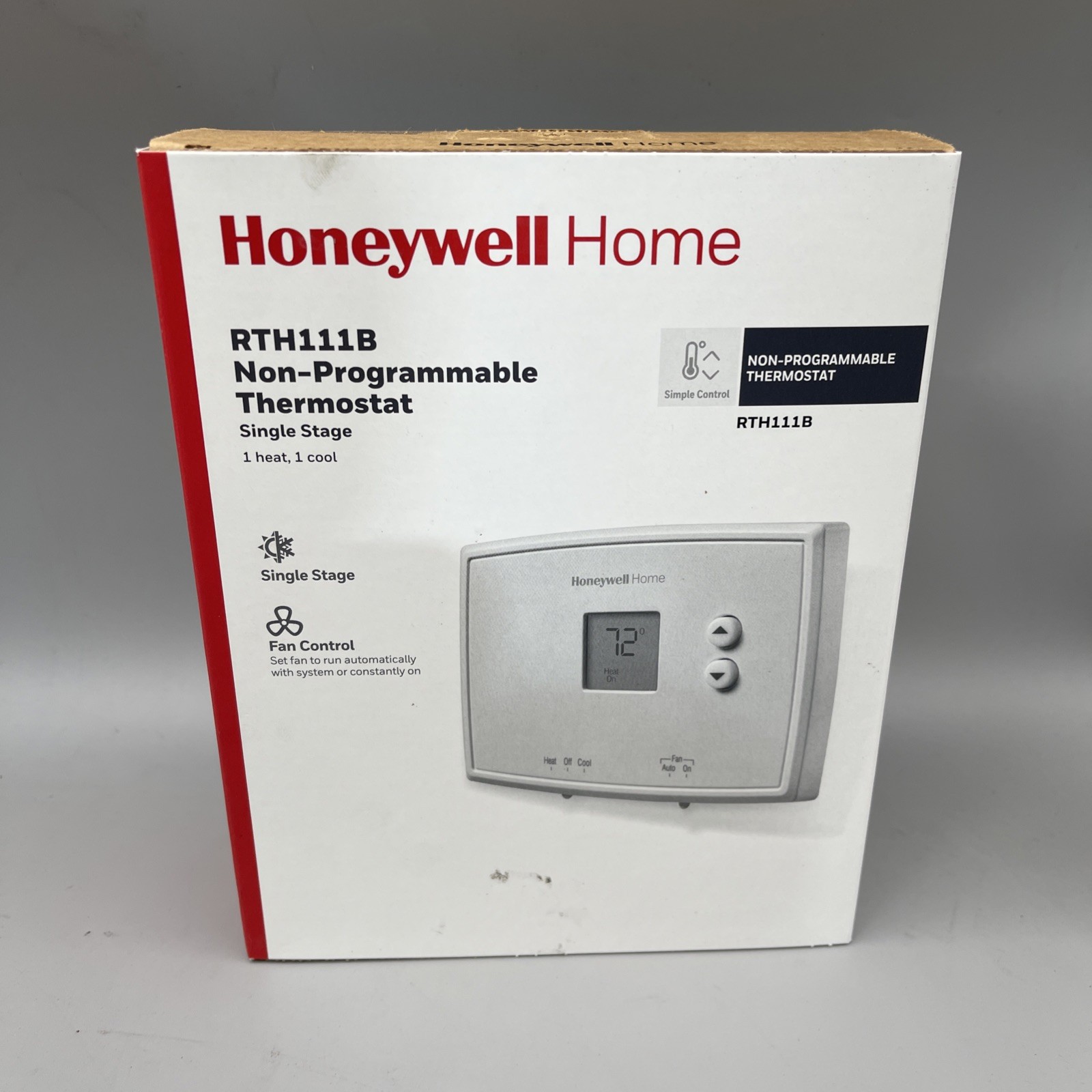 New Honeywell Home RTH111B1024 NonProgrammable Digital Thermostat  Temperature