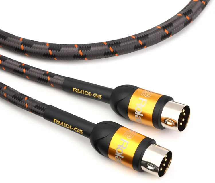 Roland RMIDI-G5 Gold Series MIDI Cable - 5'