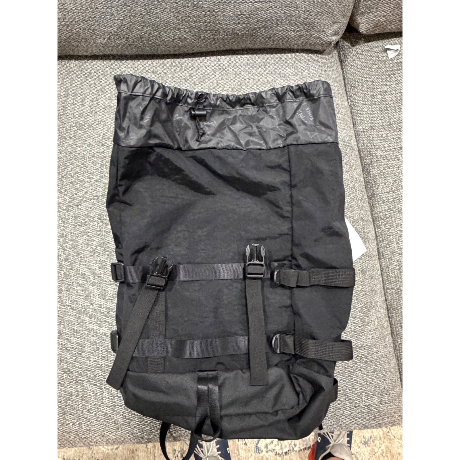 JanSport Skip Pack Black Backpack JS0A86DV Top Loader Laptop Bag New