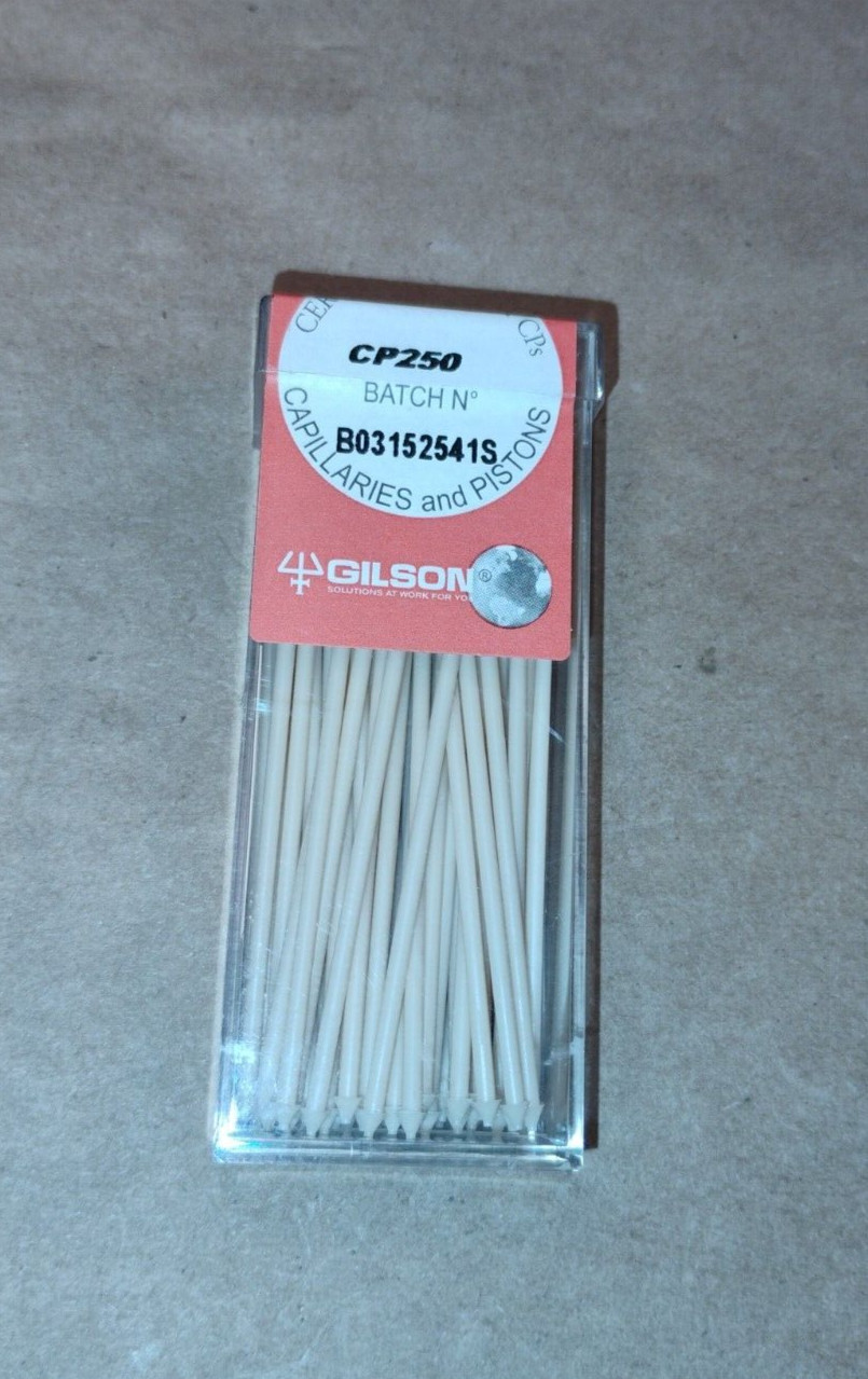 Gilson CP250 Capillary Pistons 250 ul  - Fast Ship