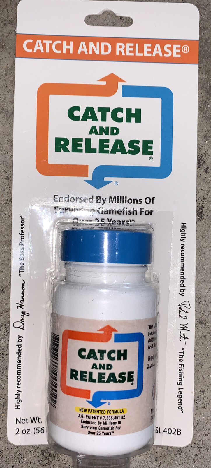 Sure-Life Catch & Release 2 oz. bottle  Hold & Release Formula Free Shipping