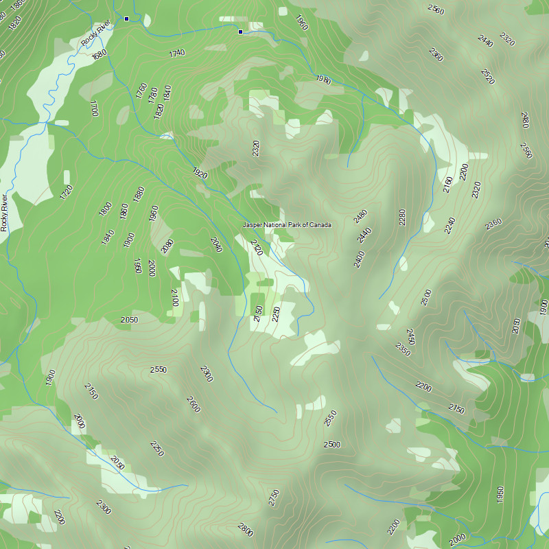 TrakMaps TOPO Alberta - Garmin GPS Map