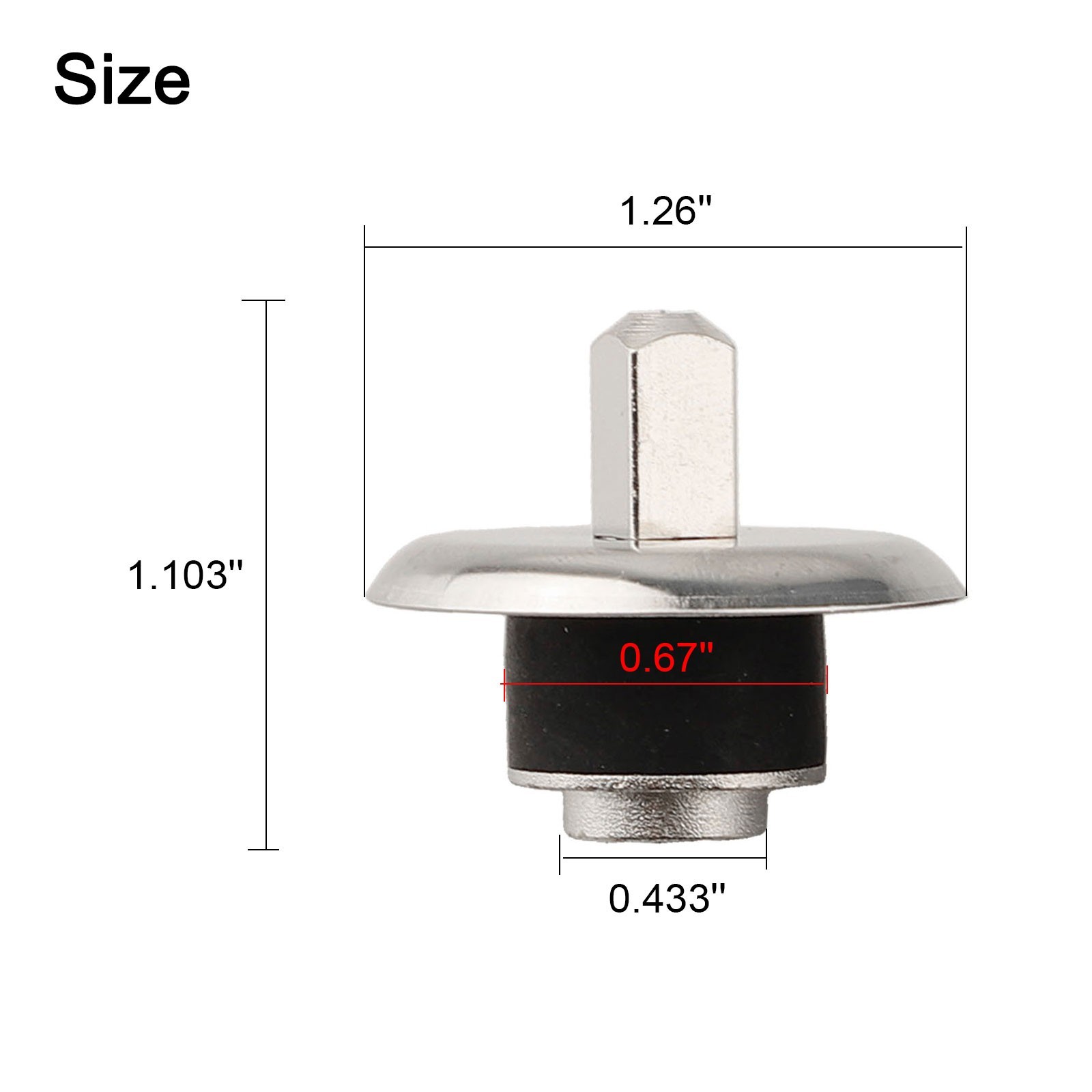 2PCS Blender Coupling Stud Slinger Pin Kit Replacement For Oster Blender Parts