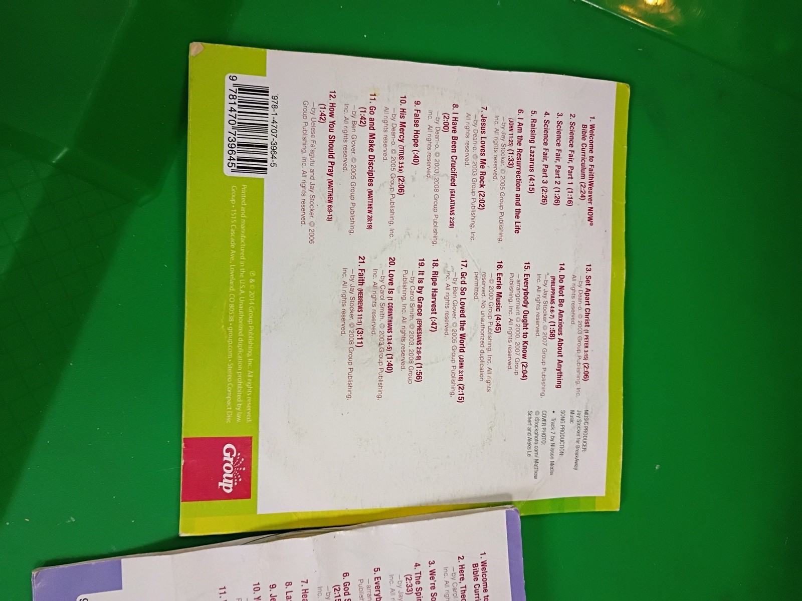 Faith Weavers Friends Church Program Set