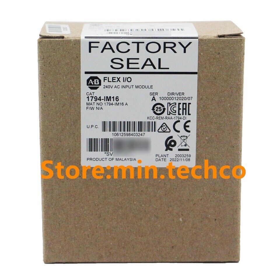 NEW Factory Sealed AB 1794-IM16 Flex 16 Point Digital Input Module 1794IM16