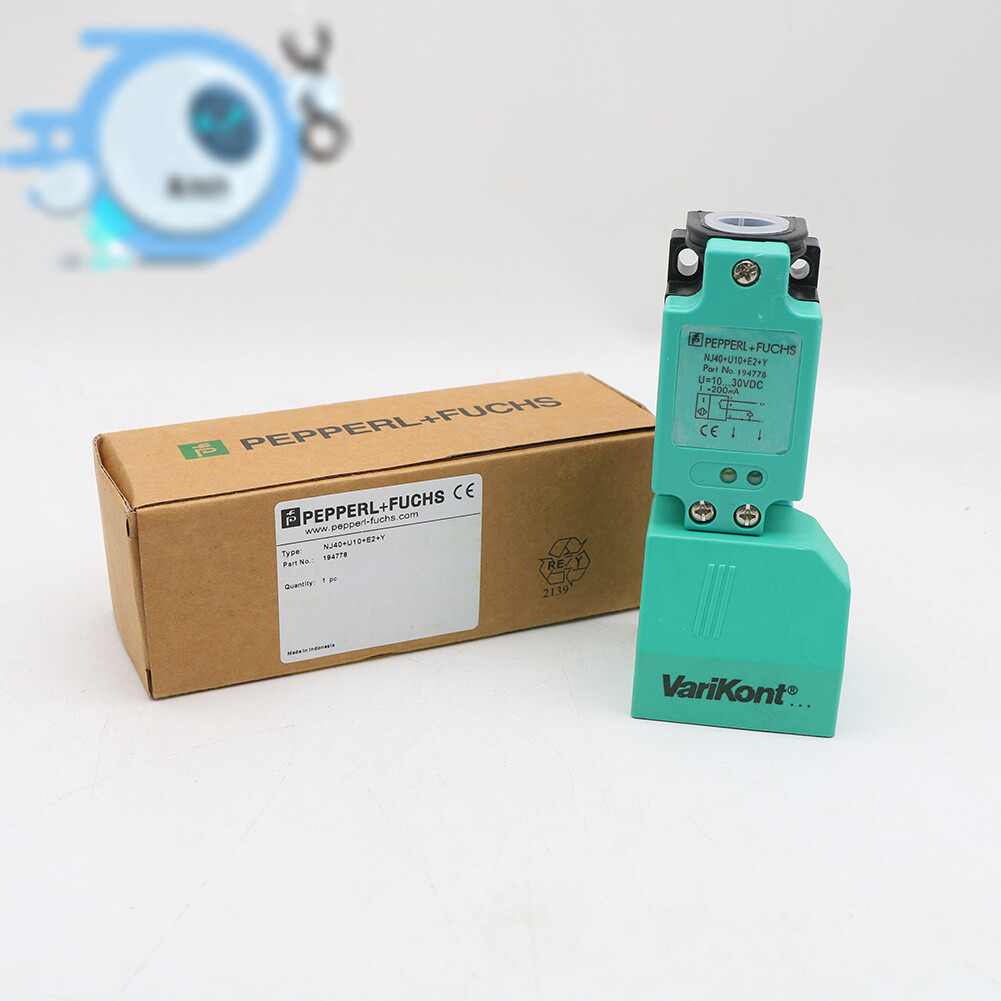 Brand New Pepperl+Fuchs NJ40+U10+E2-Y Proximity Switch Sensor 1PCS