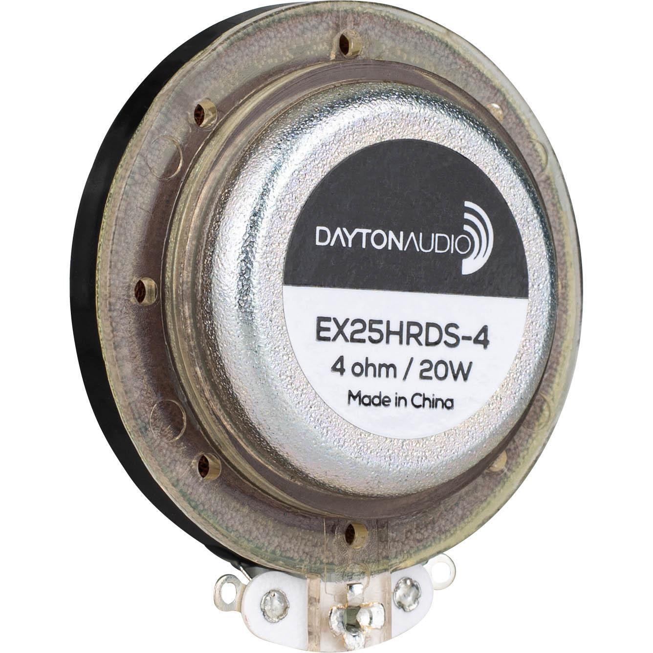 Dayton Audio EX25HRDS-4 IMS? High Roll Dual Suspension 25mm Interchangeable Hard