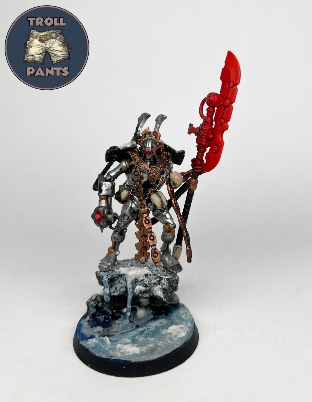 Warhammer 40k - Necrons - Overlord with Tachyon Arrow