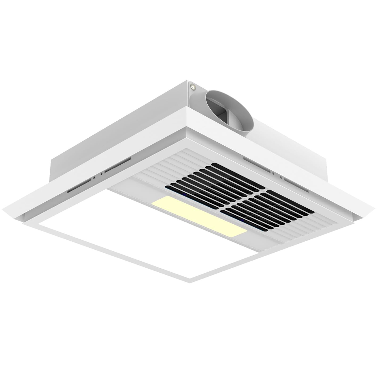 FLYINGFOX DC Bathroom Exhaust Fan 160 CFM with Light and Heater Combination, ...
