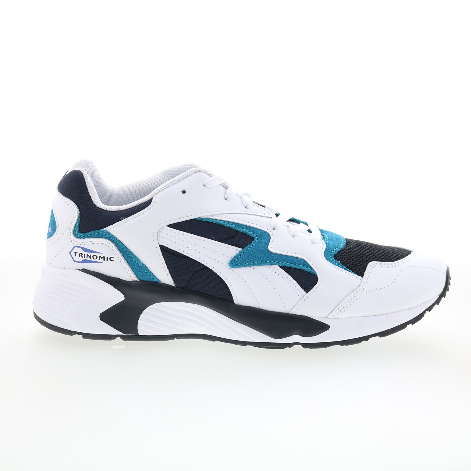 Puma Prevail The Archive 38656907 Mens White Suede Lifestyle Sneakers Shoes