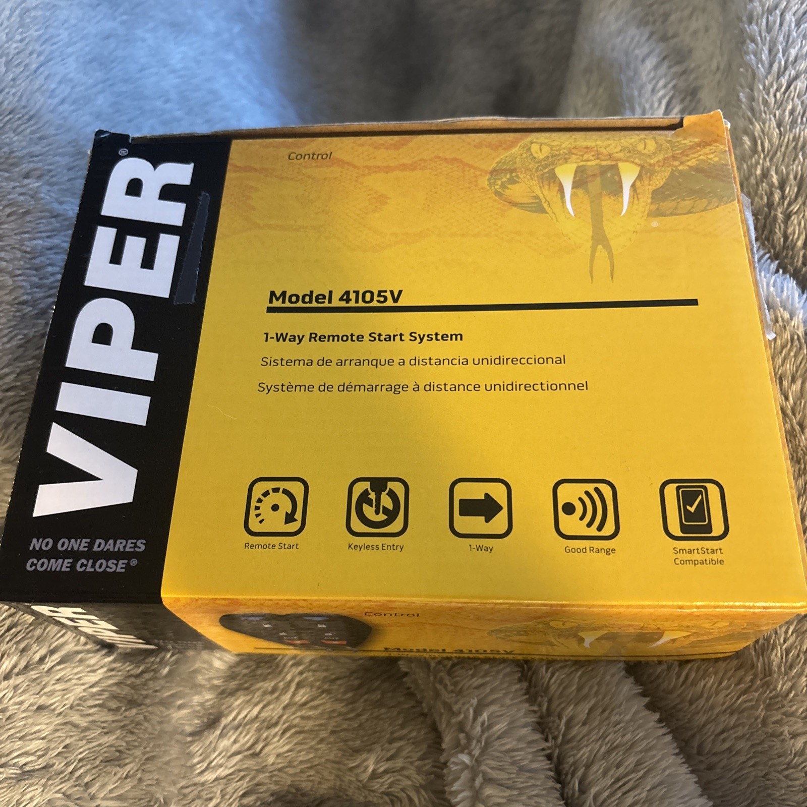 NEW Viper 4105V, 1-Way Remote Start System w/ TWO 4-Button Remotes