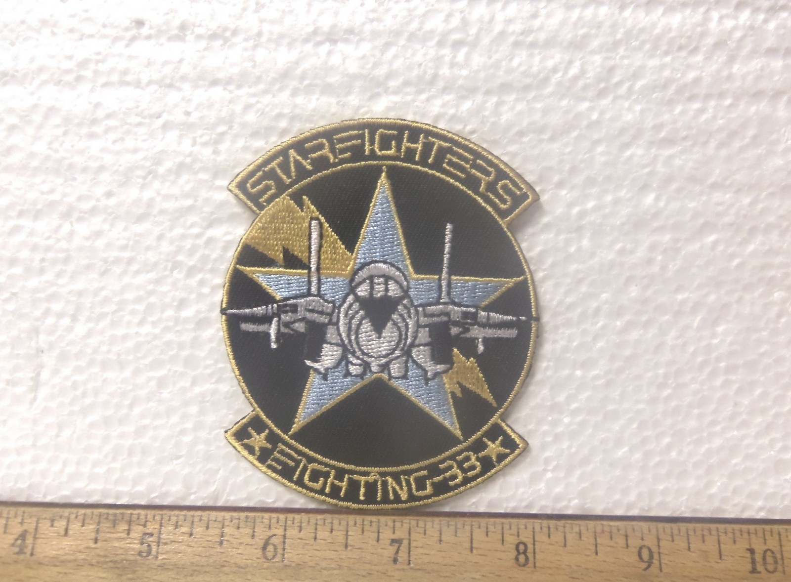 US Navy - Star Fighters - Fighting - 33 Embroidered Patch