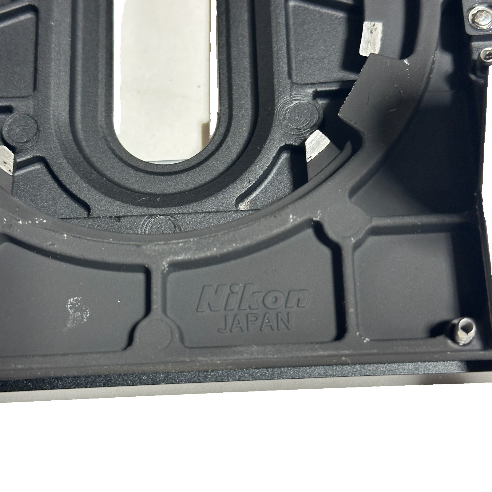 Nikon Mechanical Microscope Stage with Graduated Scale, Made in Japan