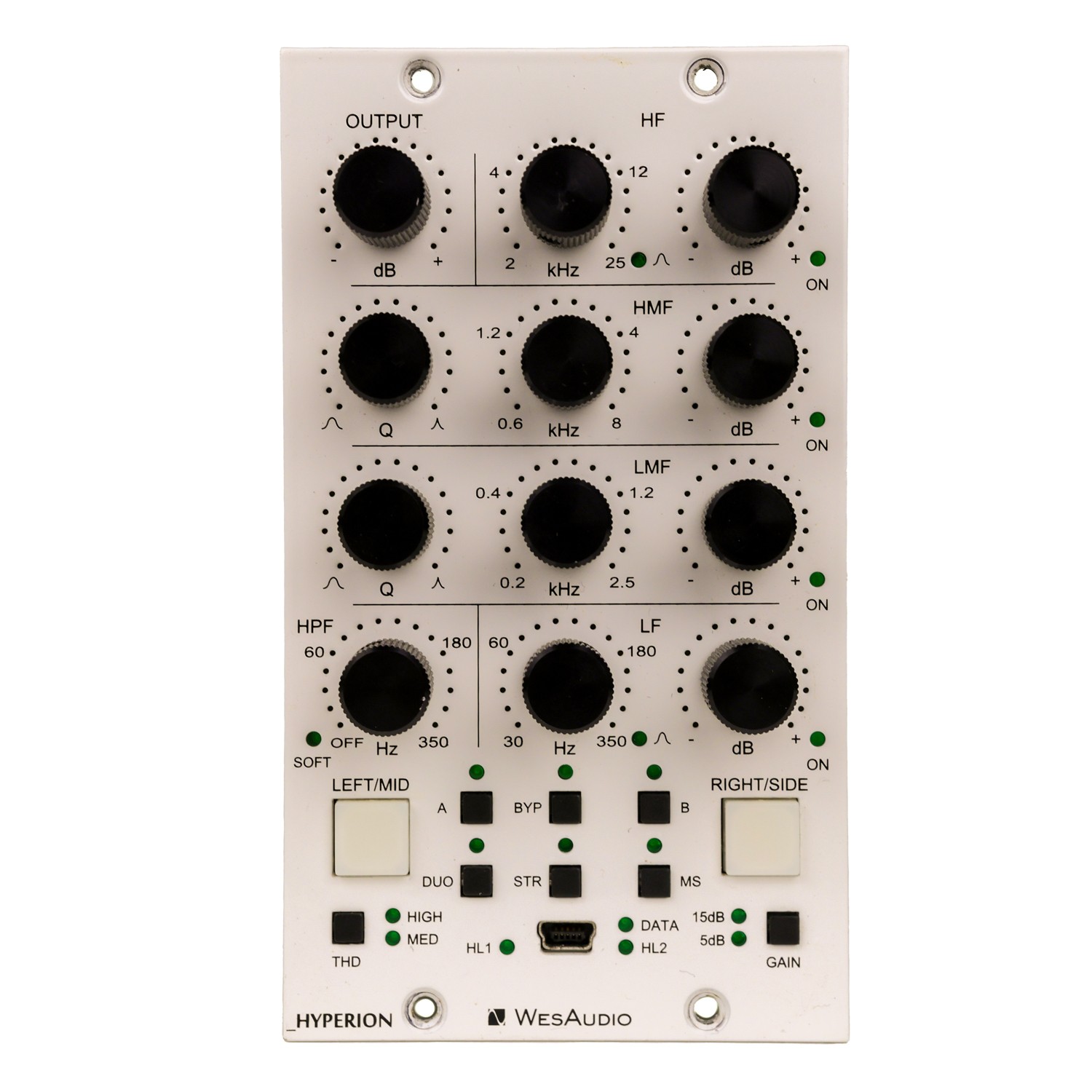 WesAudio _Hyperion 500 Series Parametric EQ #272 (Used)