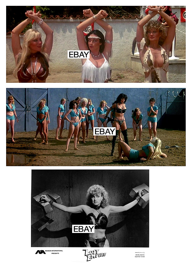 SALE: THE LOST EMPIRE 1984 SCI-FI MOVIE PHOTOS LOT (3) JIM WYNORSKI BONDAGE