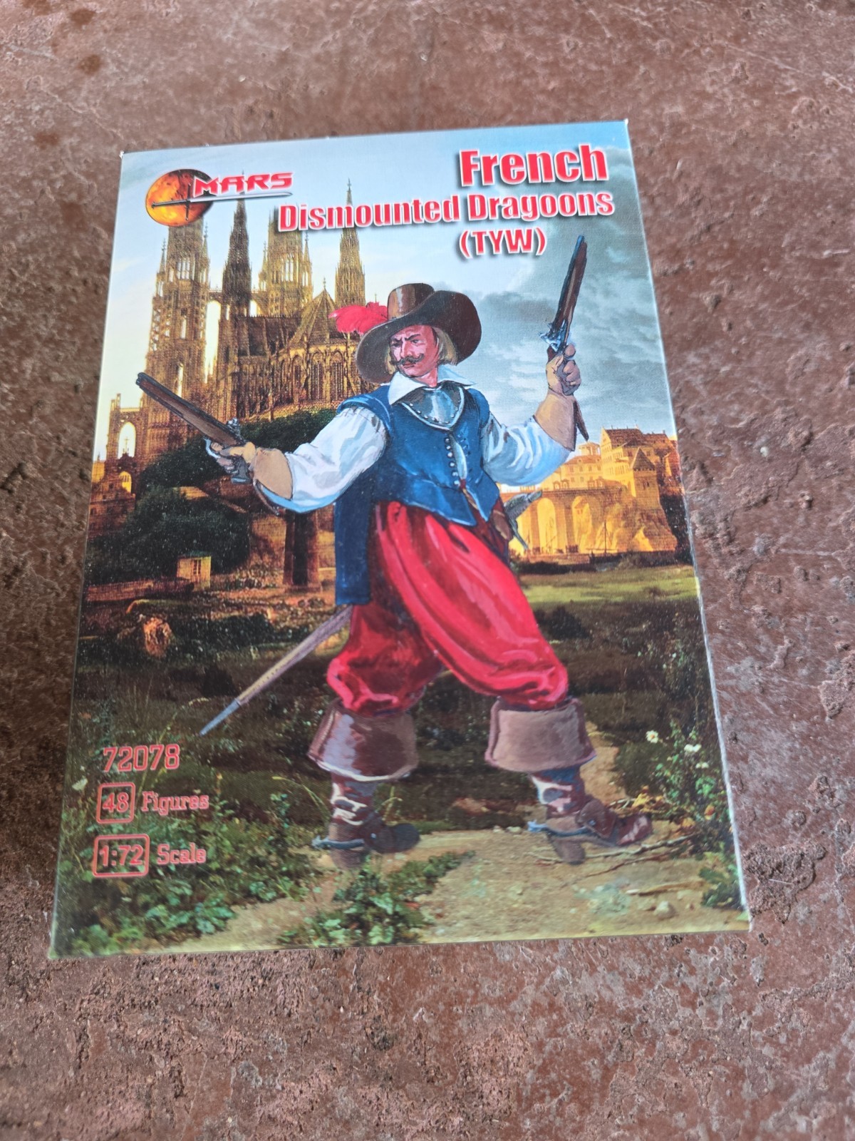 Mars Figures Historical Mini 1/72 French Dismounted Dragoons New