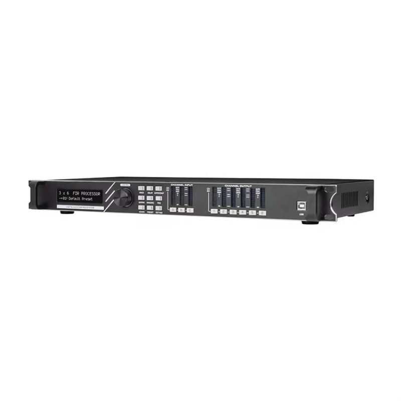 LC-306 Audio Processor Loudspeaker Management System 3 in 6 Out Driverack