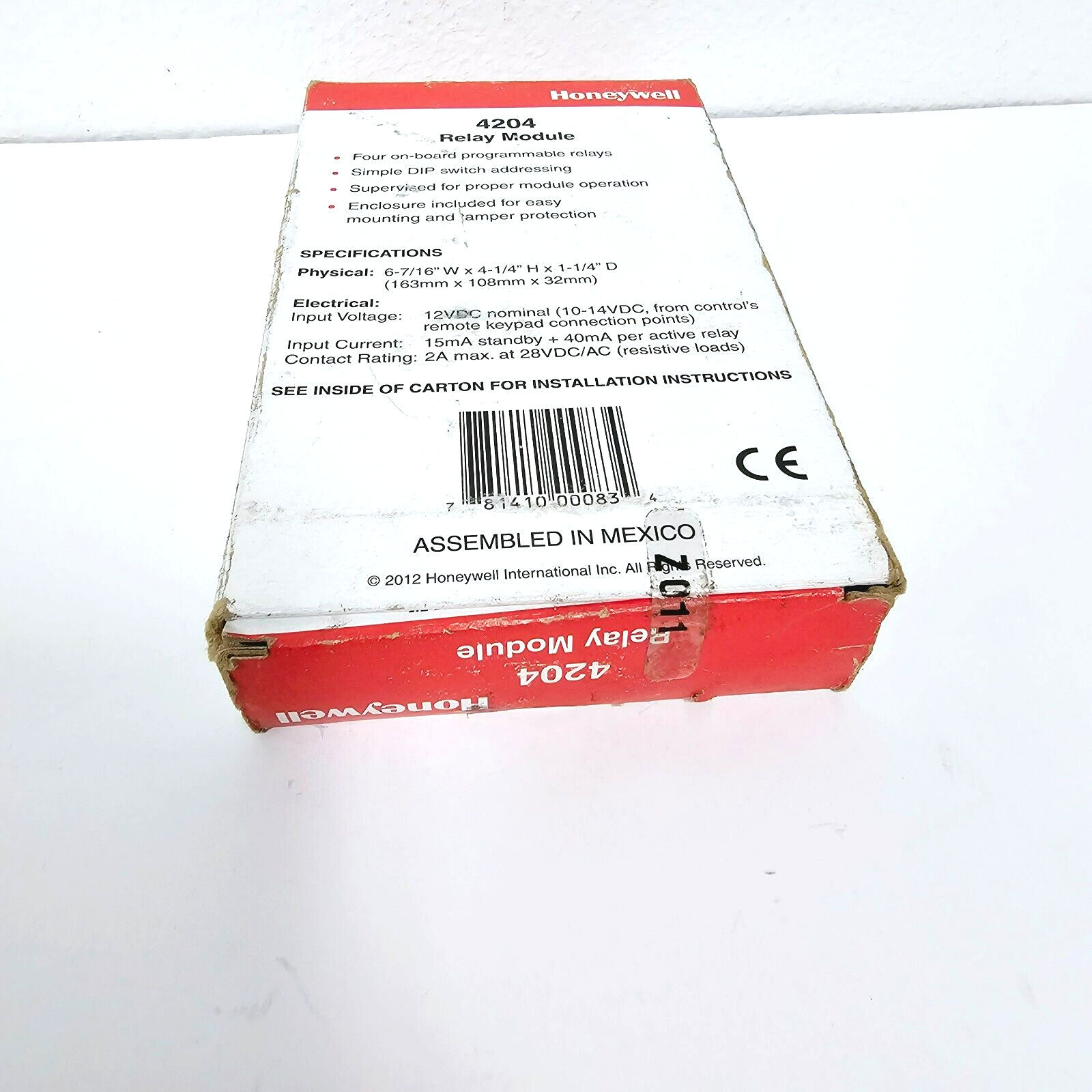 Honeywell 4204 Relay Module NEW (Sealed)