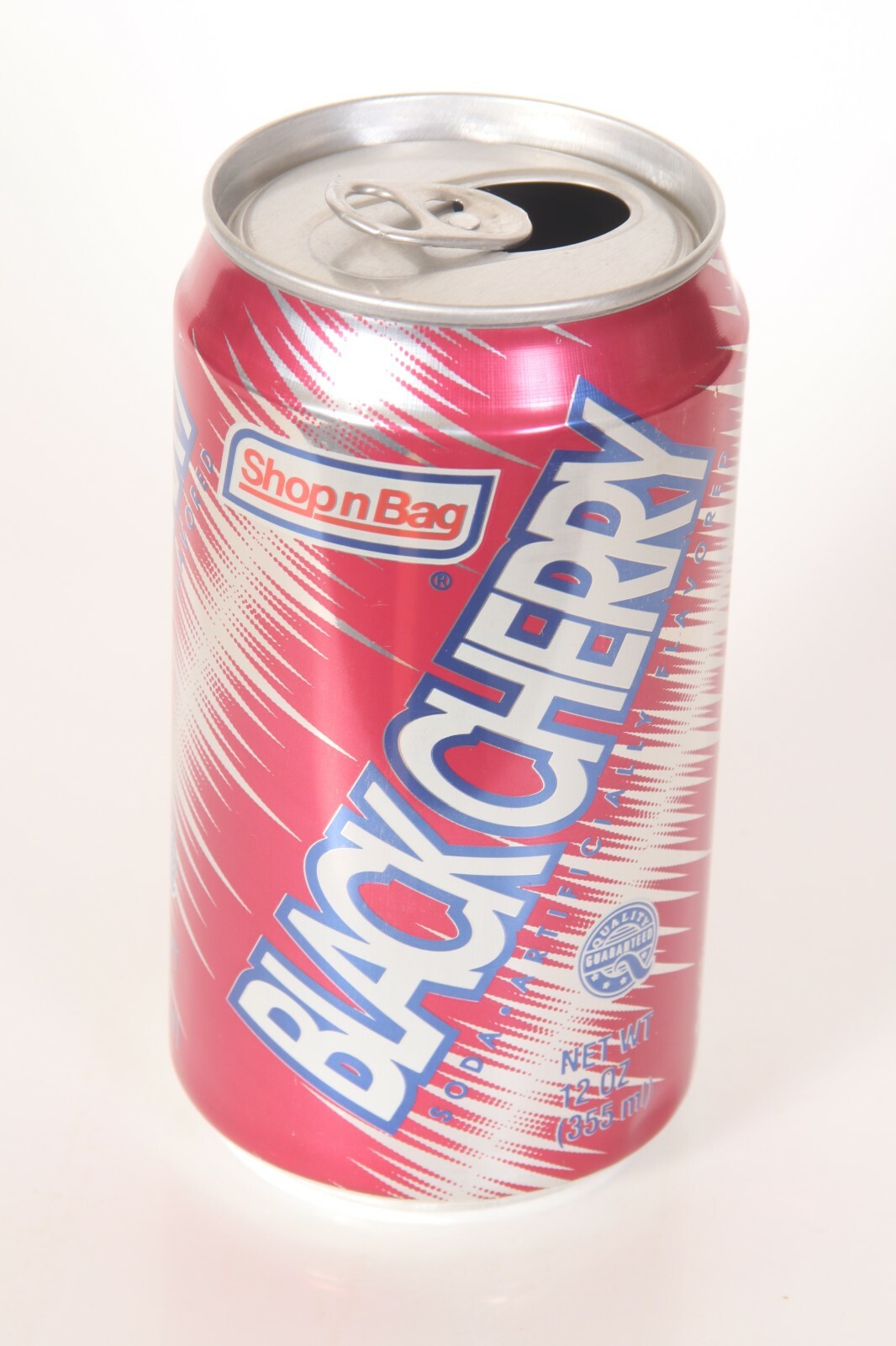 Shop n Bag Black Cherry soda can