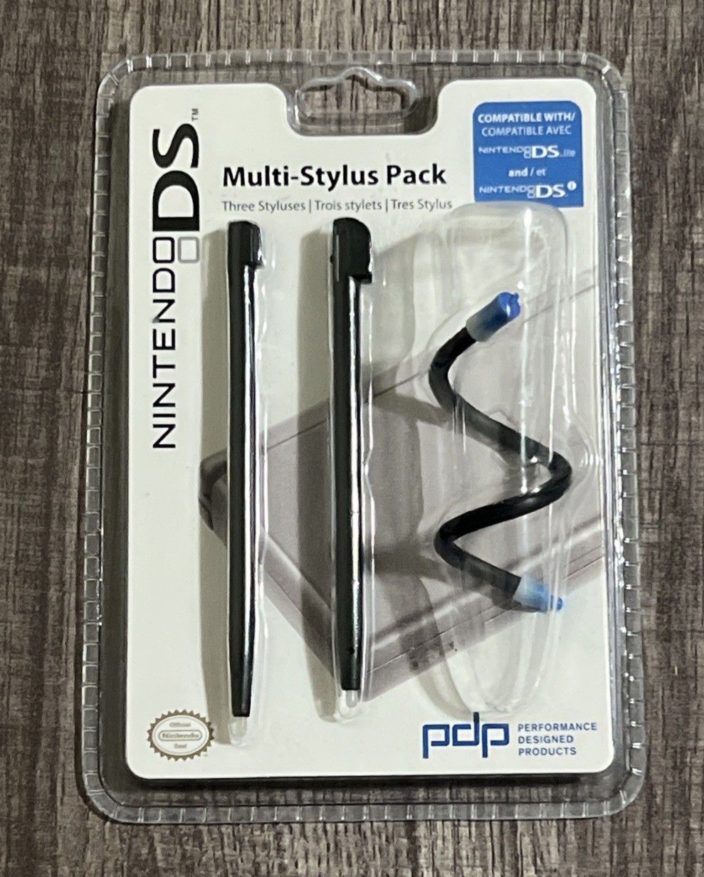 PDP Sealed Multi Three Stylus Pack for Nintendo DS
