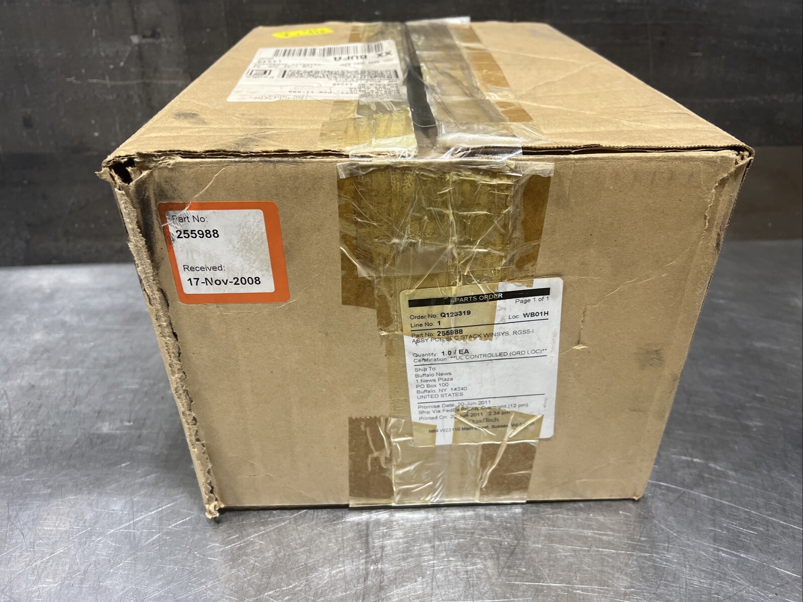 QUADTECH SEC Stack Assy RGS5-Integrated Control Assembly Used Surplus