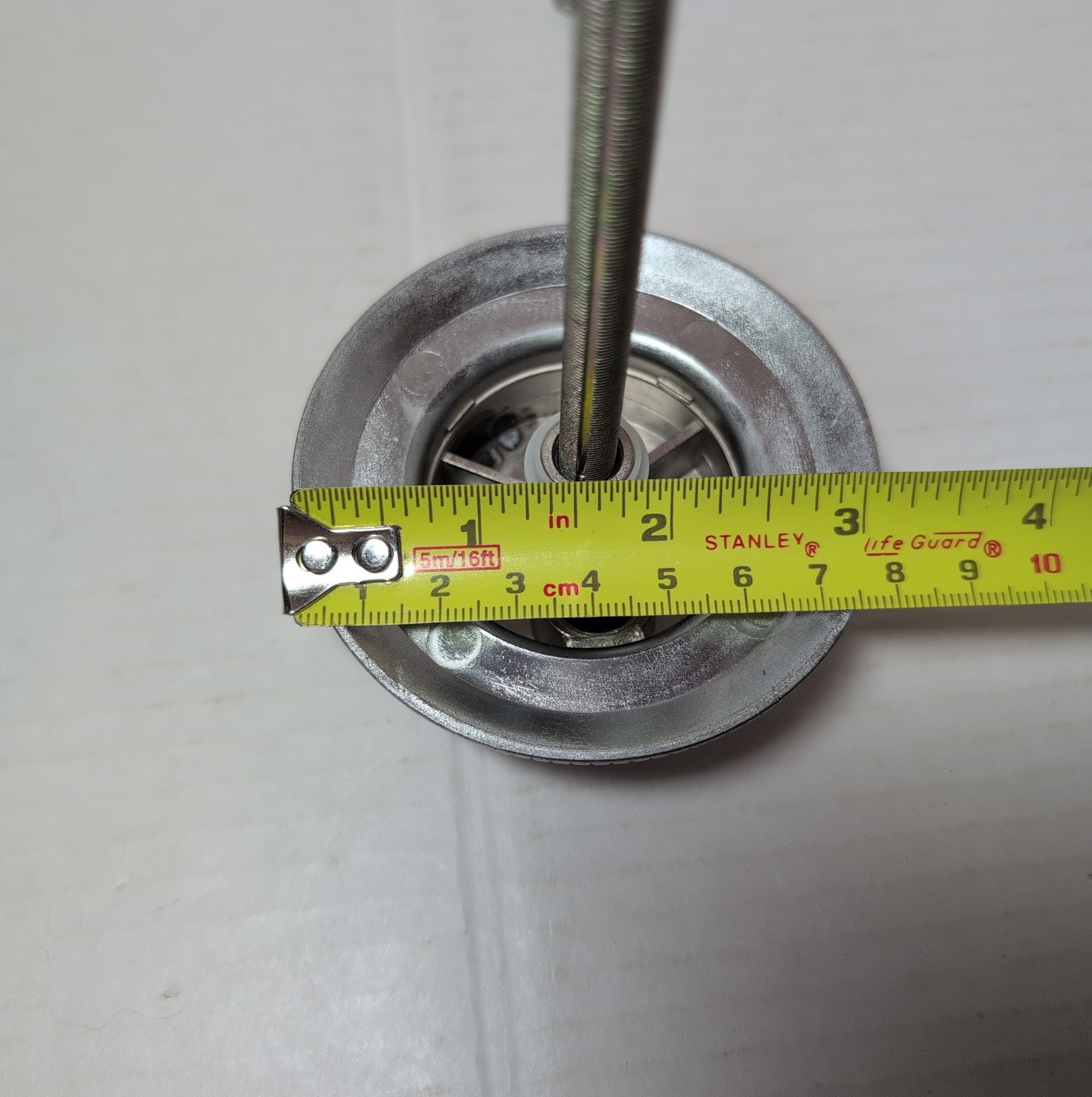 Unbranded Safe Combination Spin Dial 3.25" Diameter & 4.5" Spindle- Key Possible