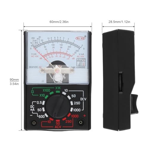 Mini Analog Multimeter Electric AC/DC Current OHM Decibels Voltage Voltmeter