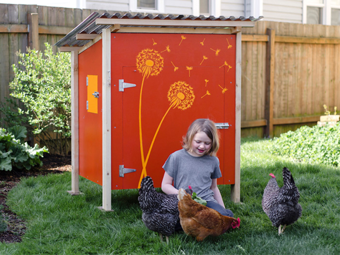 Chicken Coop Plans: The Basic Coop Hen House (eBook on USB Flash Drive)