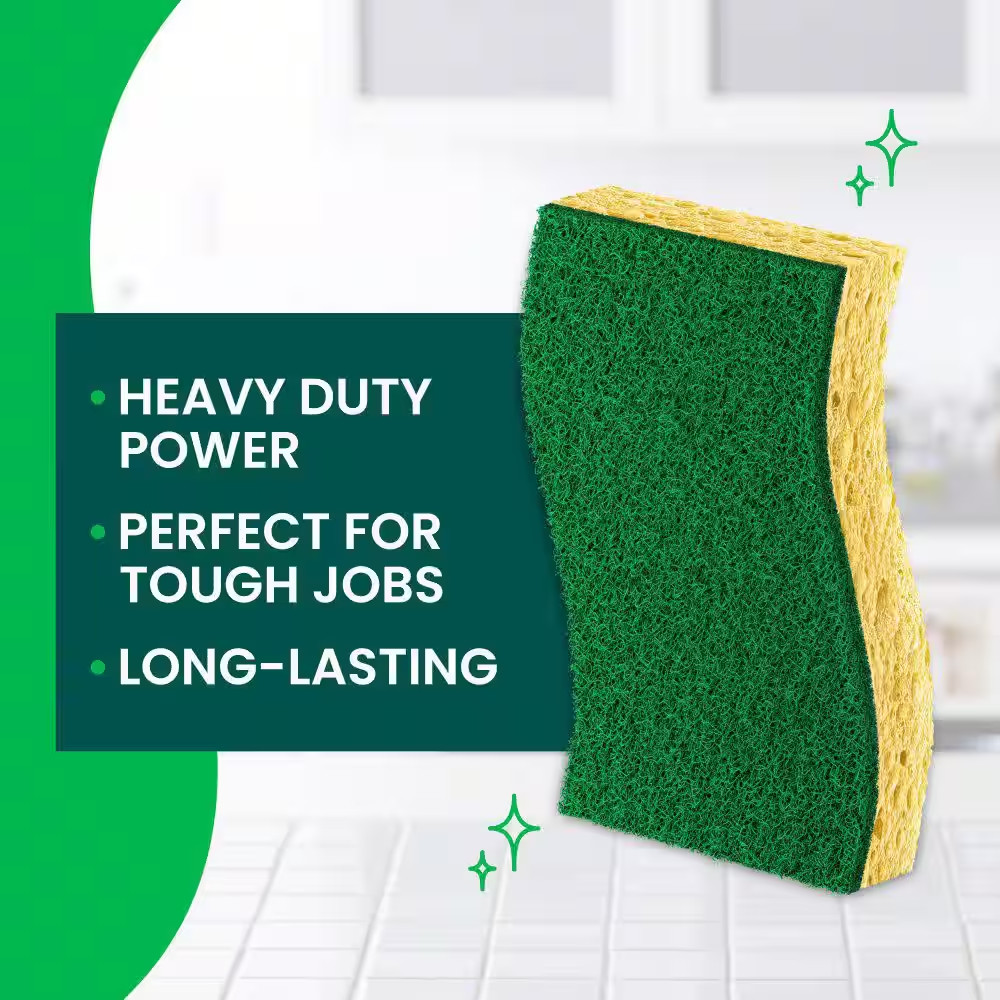 Heavy-Duty Scrub Sponge (54-Pack)